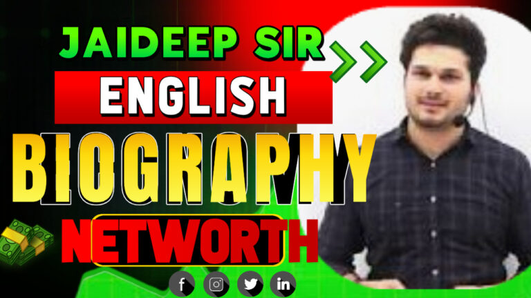 Jaideep Sir English Biography Jaideep Sir English Biography